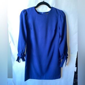 Banana Republic navy 3/4 tie sleeve dress